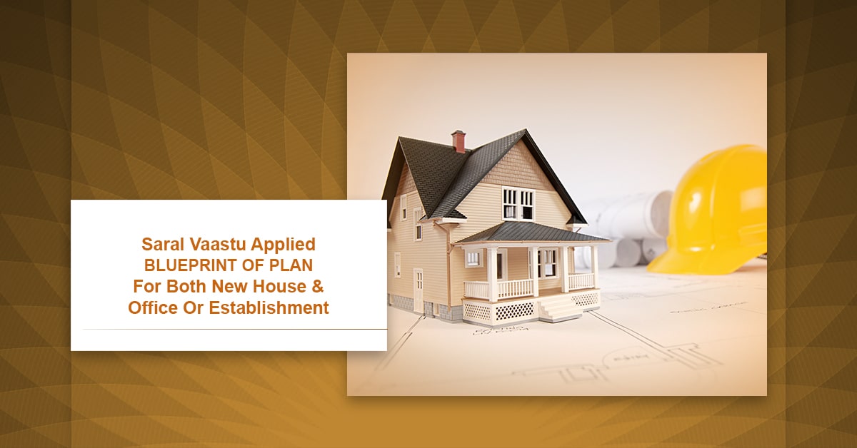 Blueprint of new house & office